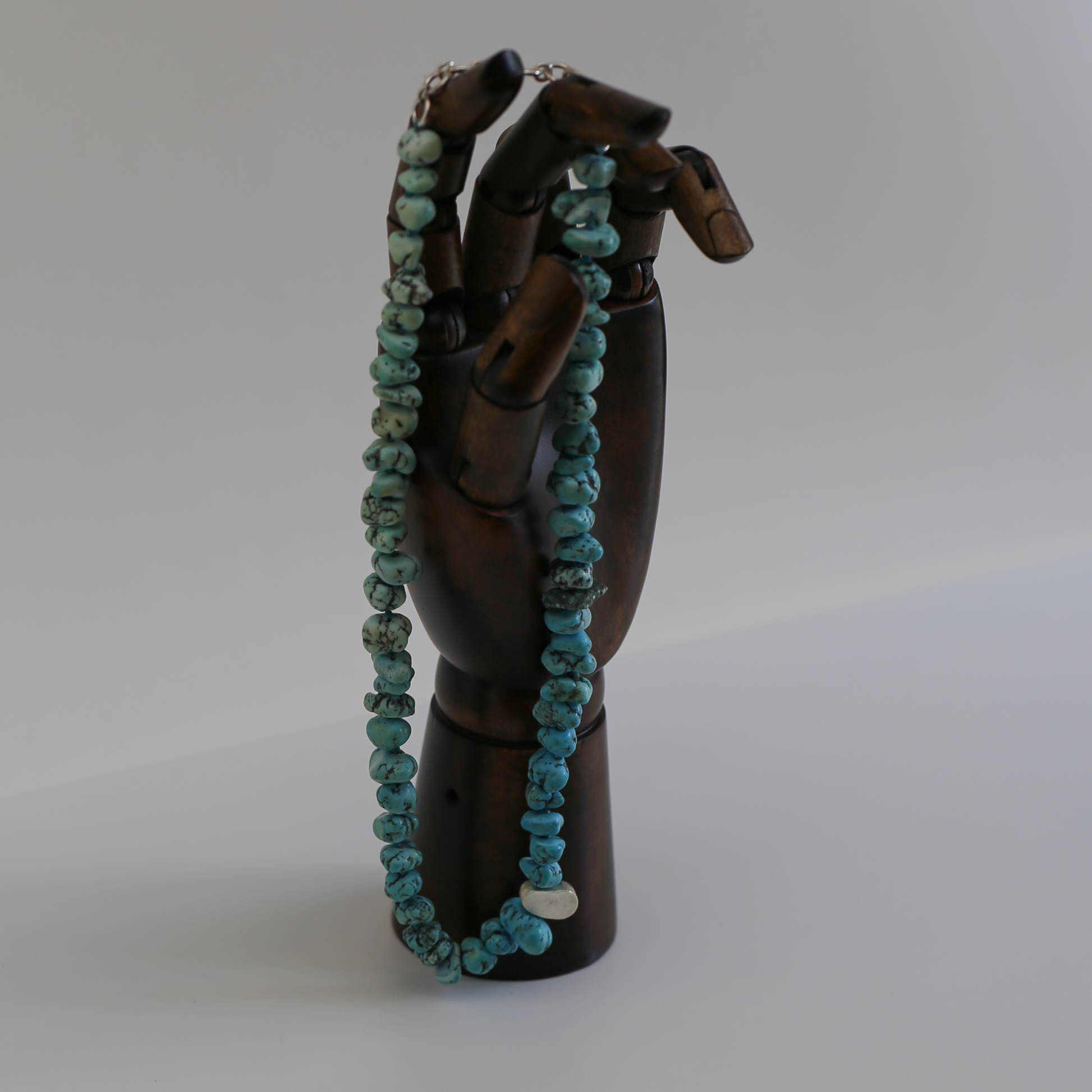 Beaded necklace Persian turquoise