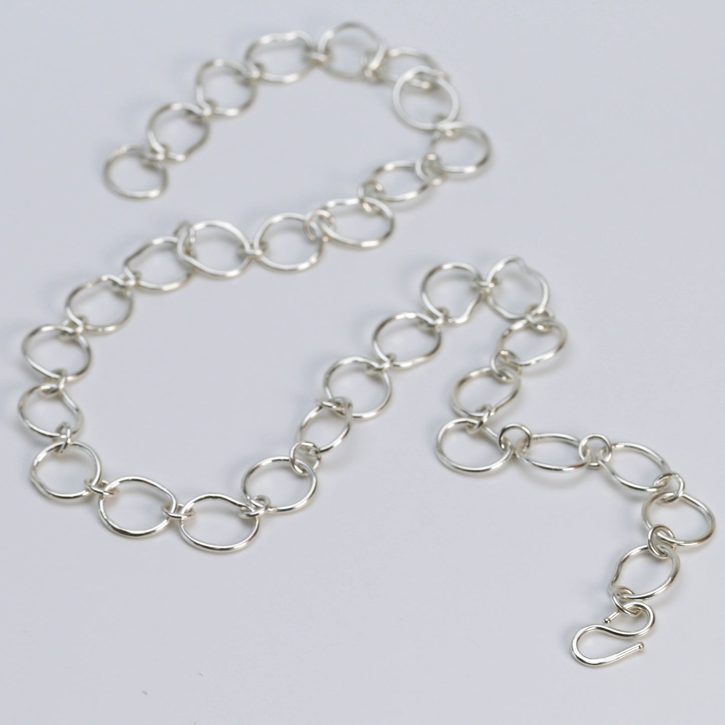 CONTOUR - No 1 Sterling Silver Handcrafted Chain Necklace