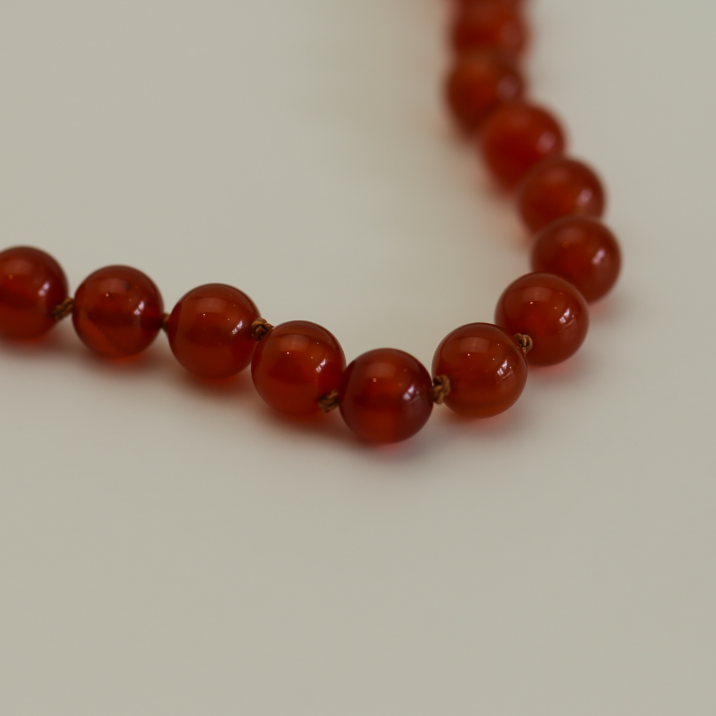 ONE — Single Gemstone Necklace With Handcrafted Silver Clasp