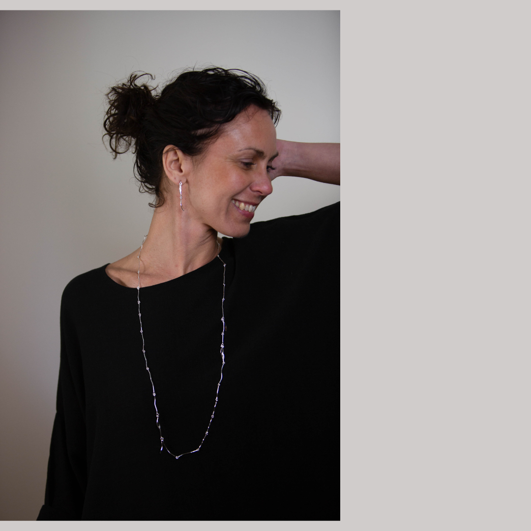 WEEPING WILLOW HANDCRAFTED NECKLACE - Long