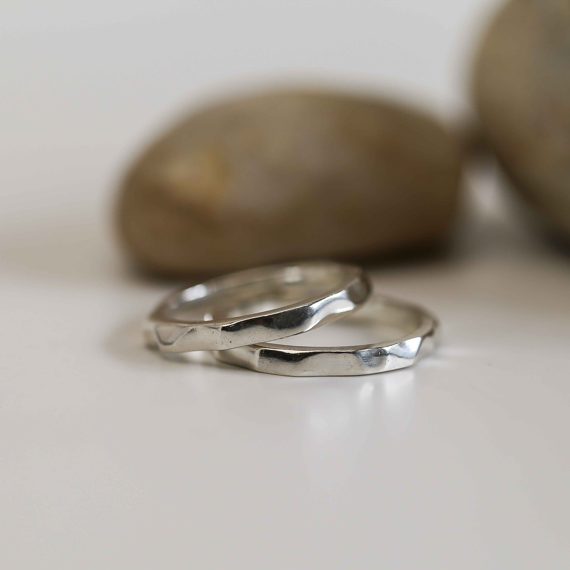 STACKED SMALL SWELL RING