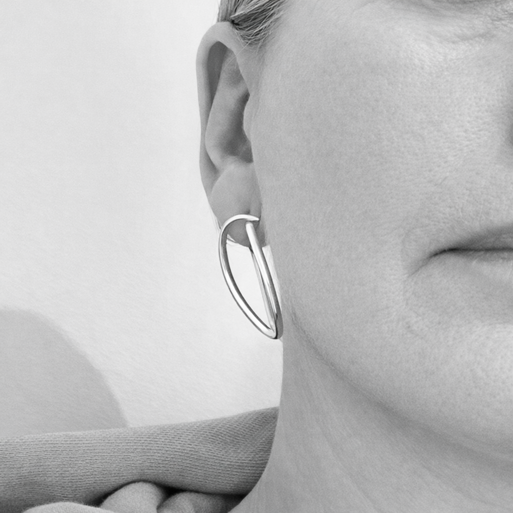 Tendrils hoop earring Medium