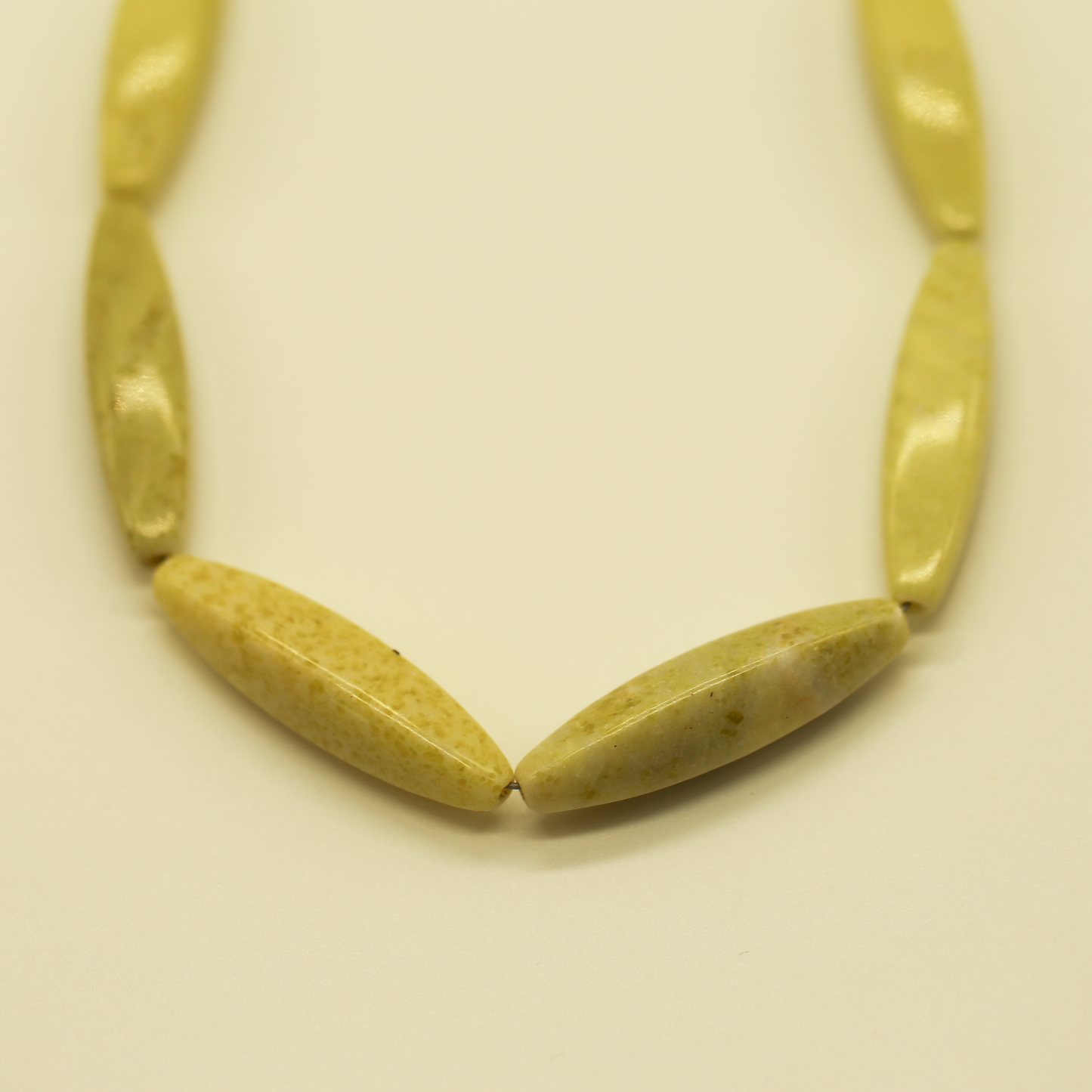 ONE — Single Gemstone Necklace With Handcrafted Silver Clasp