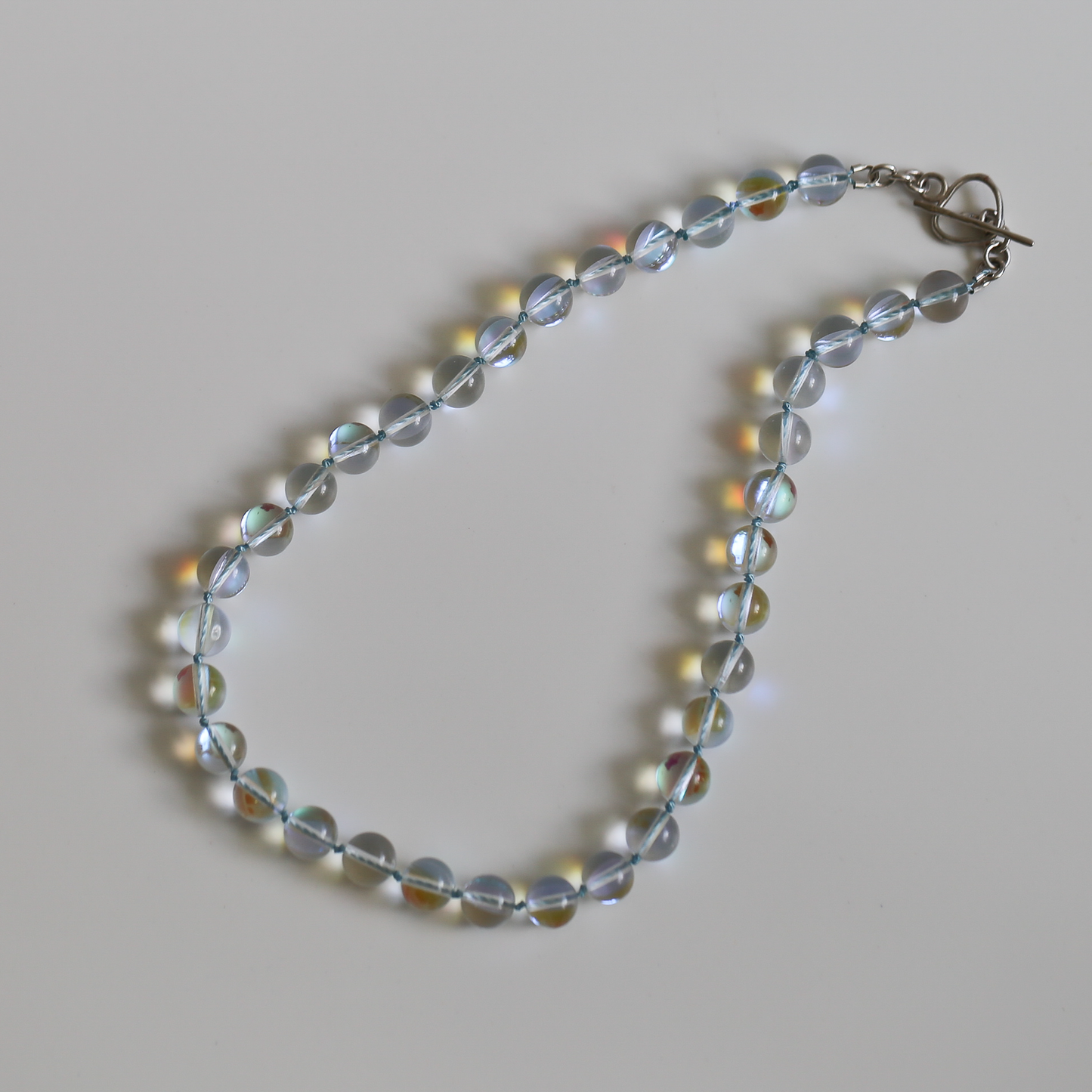 LUMEN NECKLACE — Clear Quartz with Handcrafted Silver