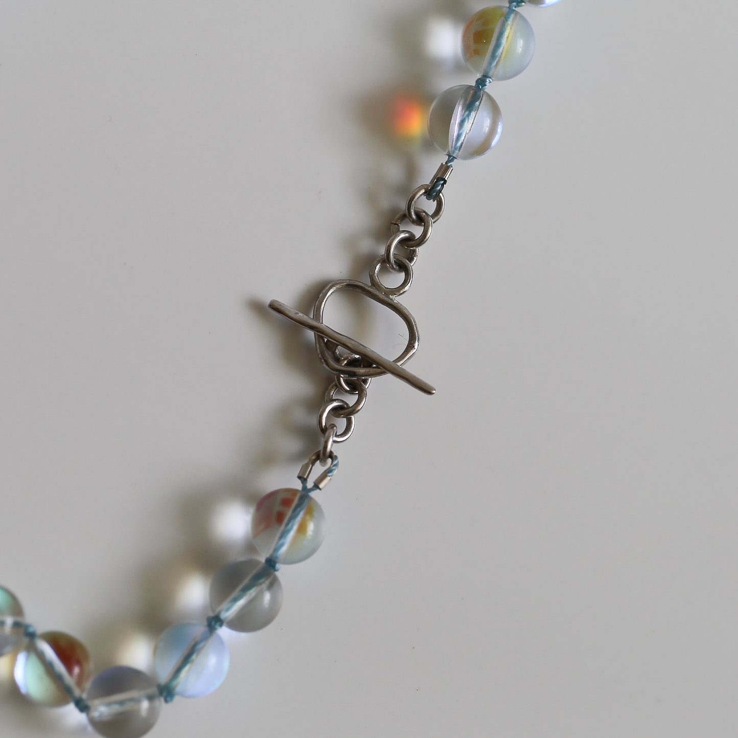 LUMEN NECKLACE — Clear Quartz with Handcrafted Silver