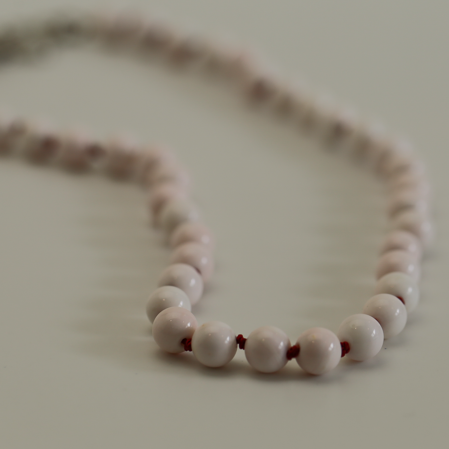 ONE — Single Gemstone Necklace With Handcrafted Silver Clasp