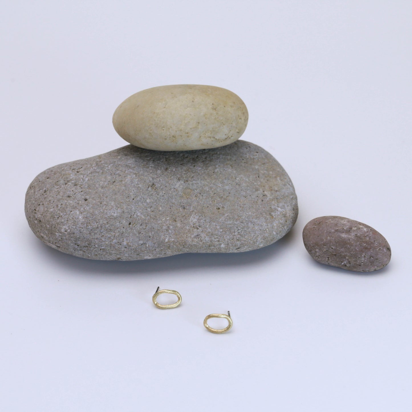 CONTOUR - SG Gold Stud Earrings