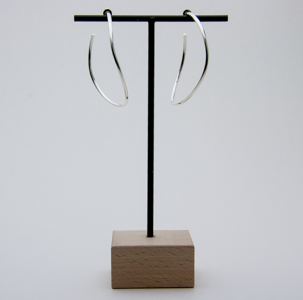 WOBBLE HOOP EARRINGS - front