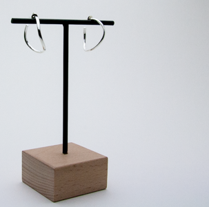 WOBBLE HOOP EARRINGS - back