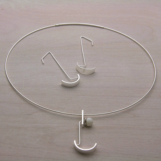 #DOC NECKLACE I
#Minimalist Necklace
#Modern Jewelry
#Contemporary Necklace
#Chic Necklace
#Sculptural Necklace
#Statement Necklace
#Geometric Necklace