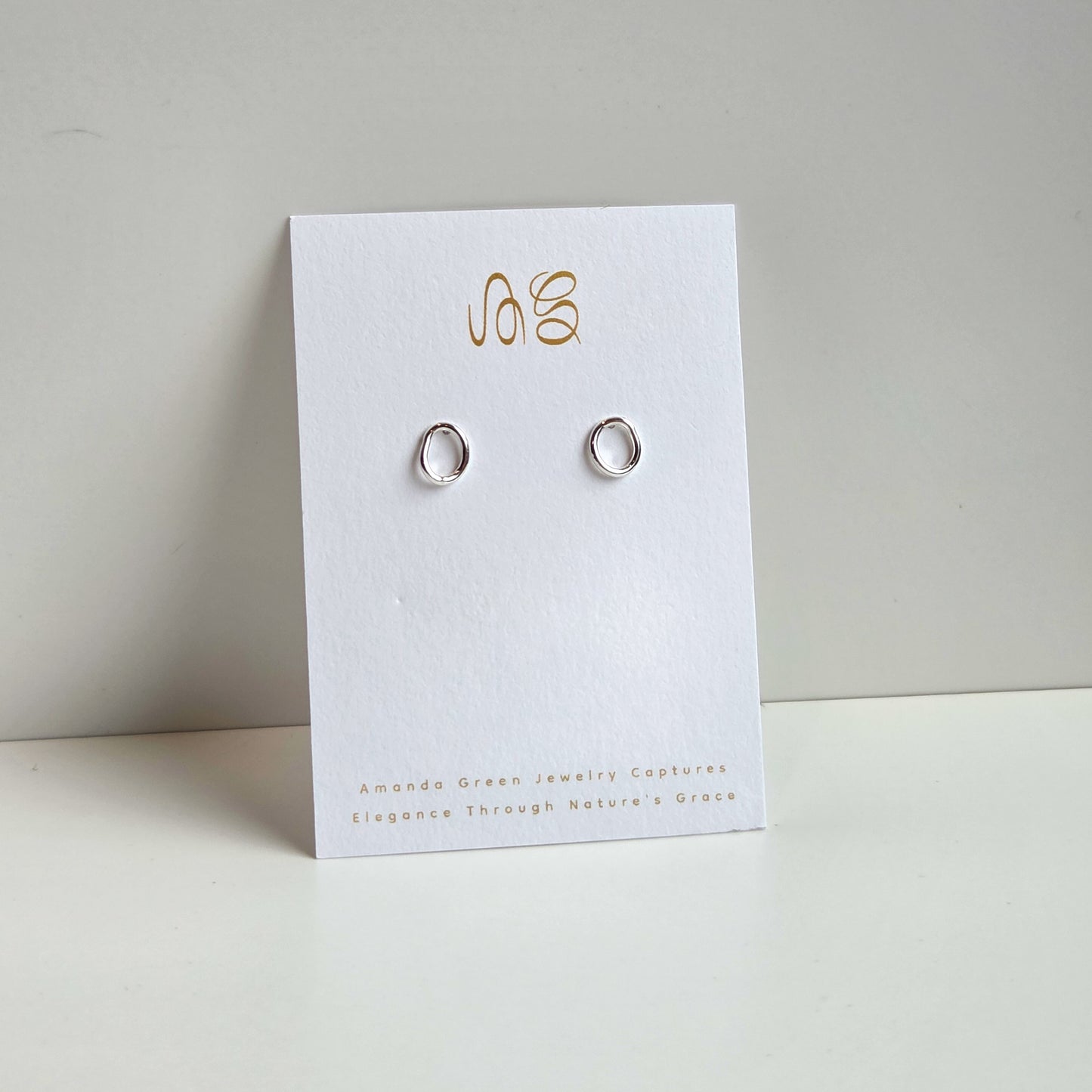 CONTOUR - SG Gold Stud Earrings