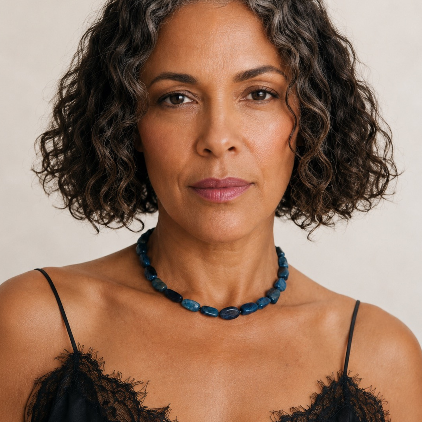 Stream Song Necklace – Hand-Knotted Natural Gemstone Necklace