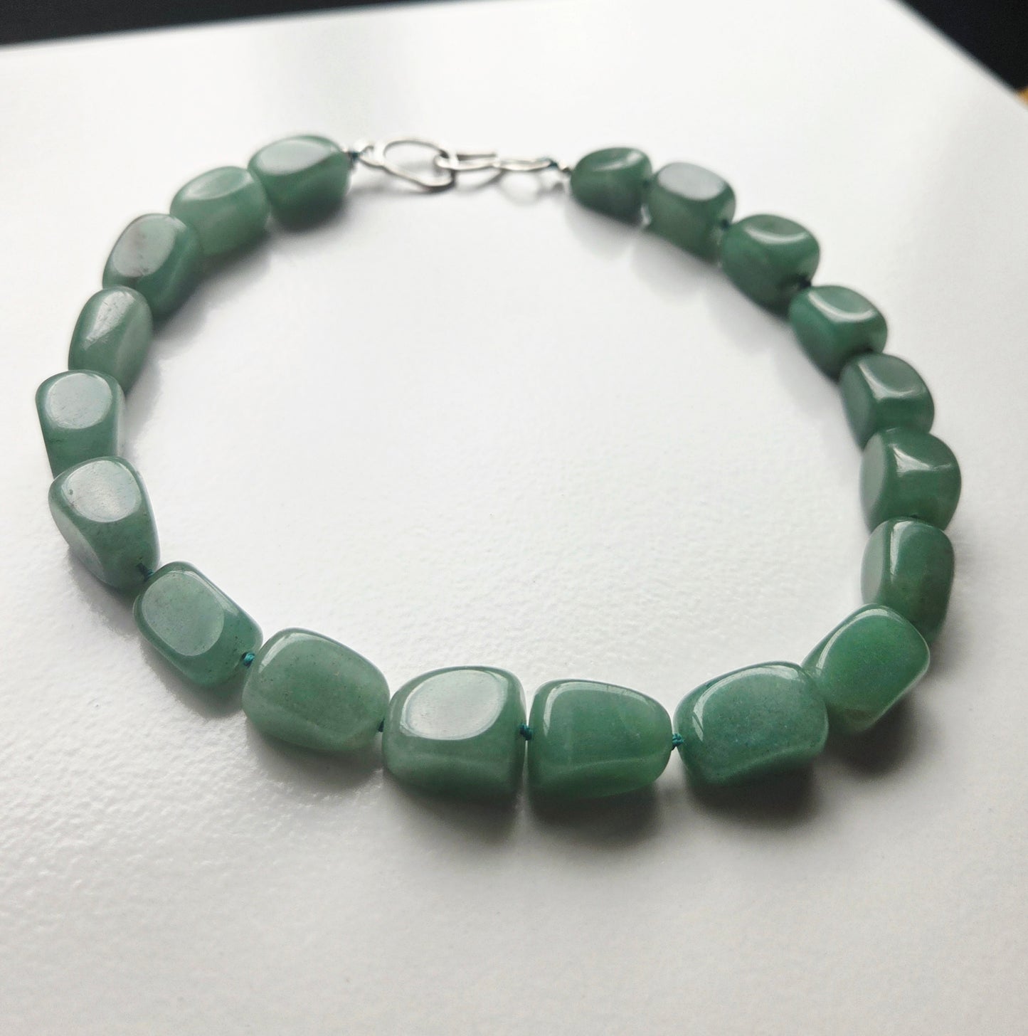 Stream Song Necklace – Hand-Knotted Natural Gemstone Necklace