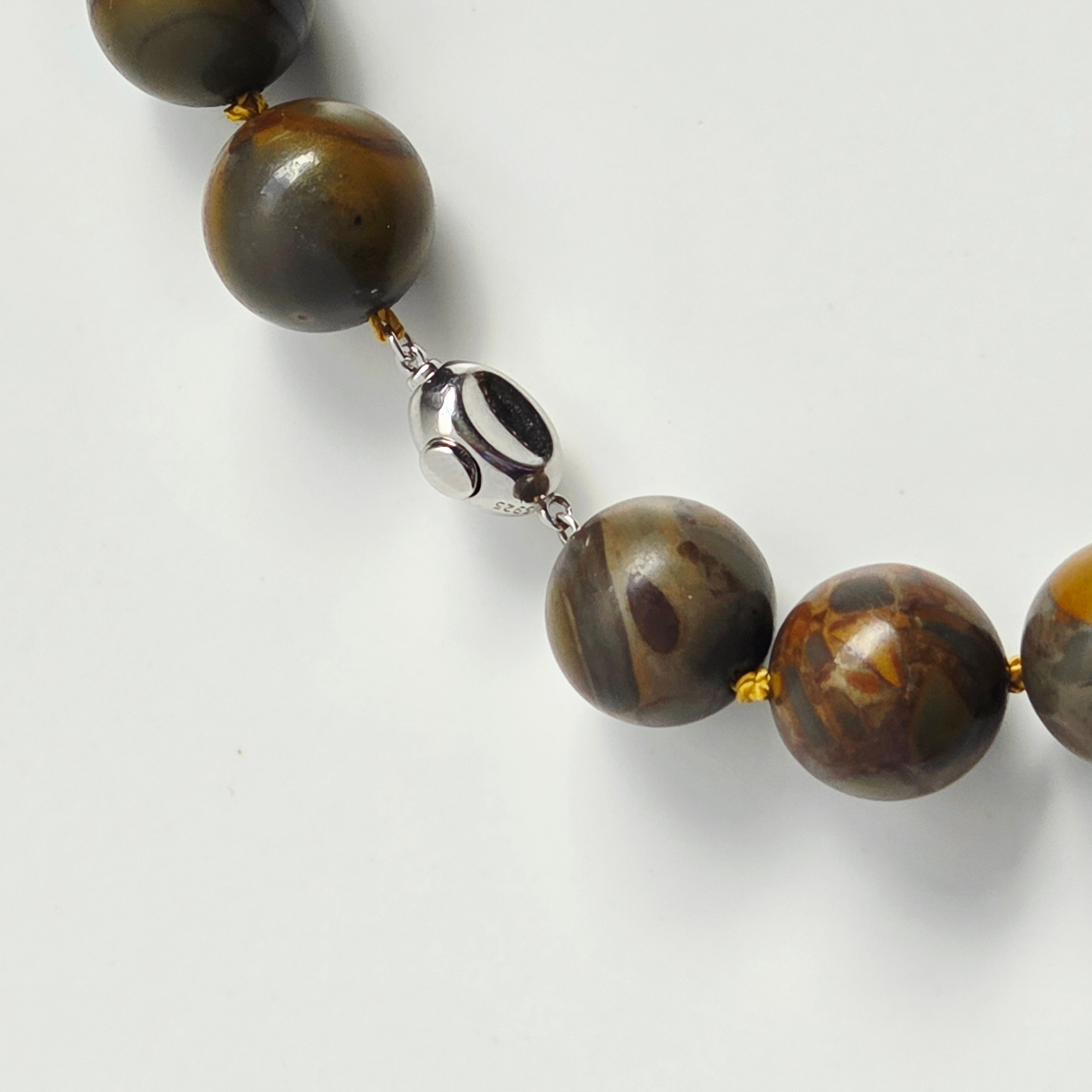 Stream Song Necklace – Hand-Knotted Natural Gemstone Necklace