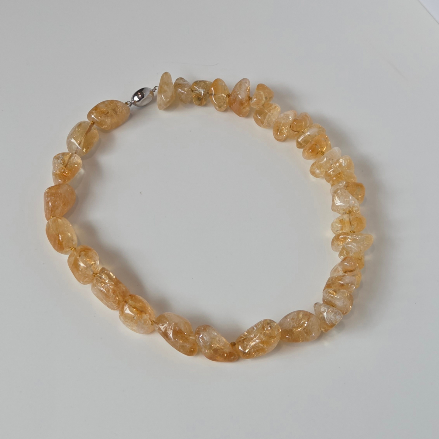 Stream Song Necklace – Hand-Knotted Natural Gemstone Necklace