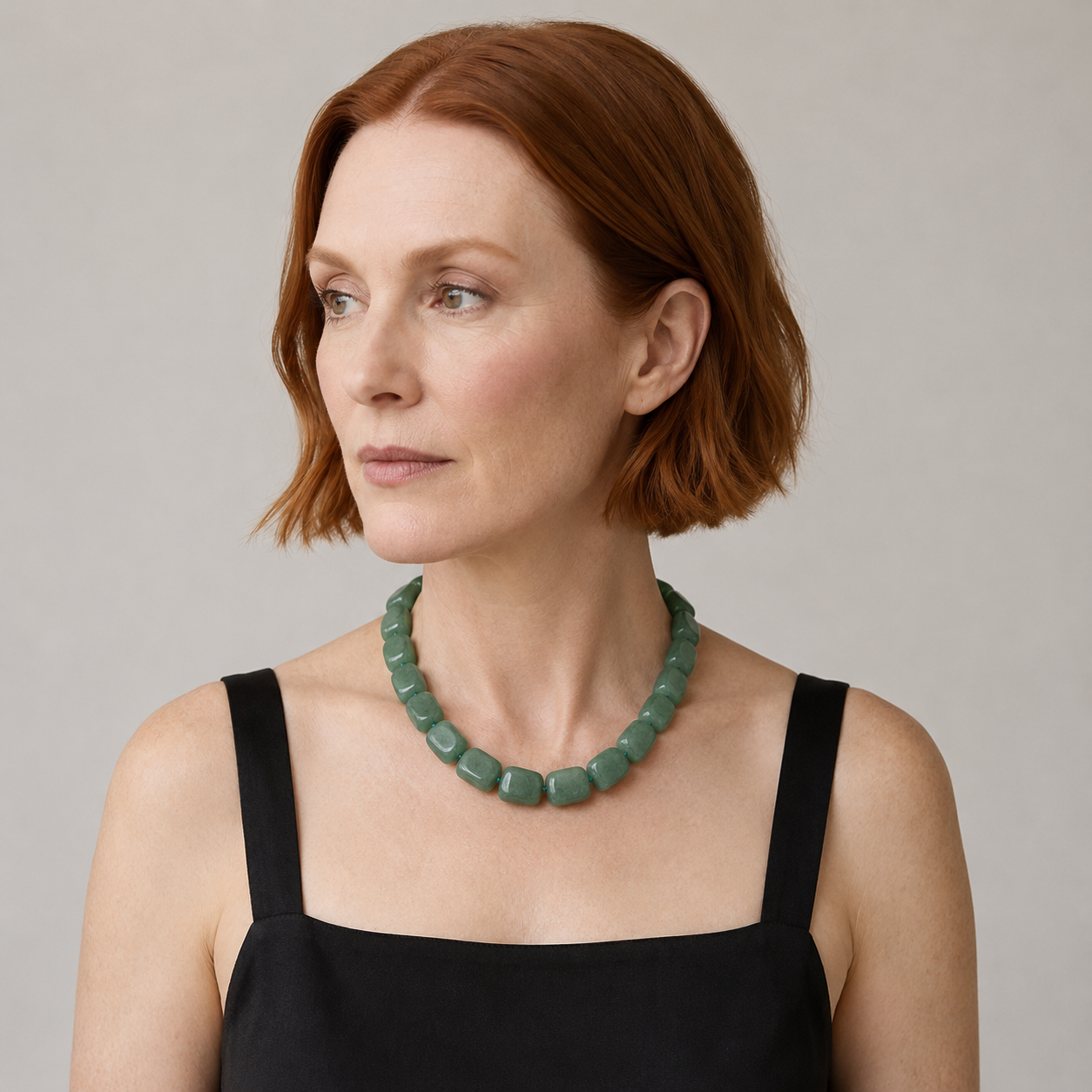 Stream Song Necklace – Hand-Knotted Natural Gemstone Necklace