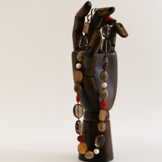 SWEETIE BEADED NECKLACE ( Mixed Gem necklaces)