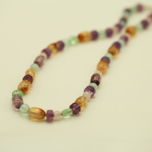 SWEETIE BEADED NECKLACE ( Mixed Gem necklaces)