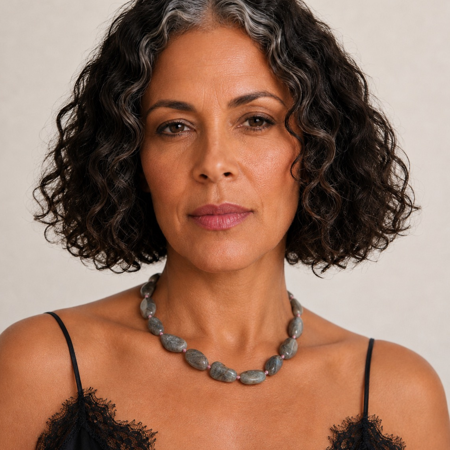 Stream Song Necklace – Hand-Knotted Natural Gemstone Necklace