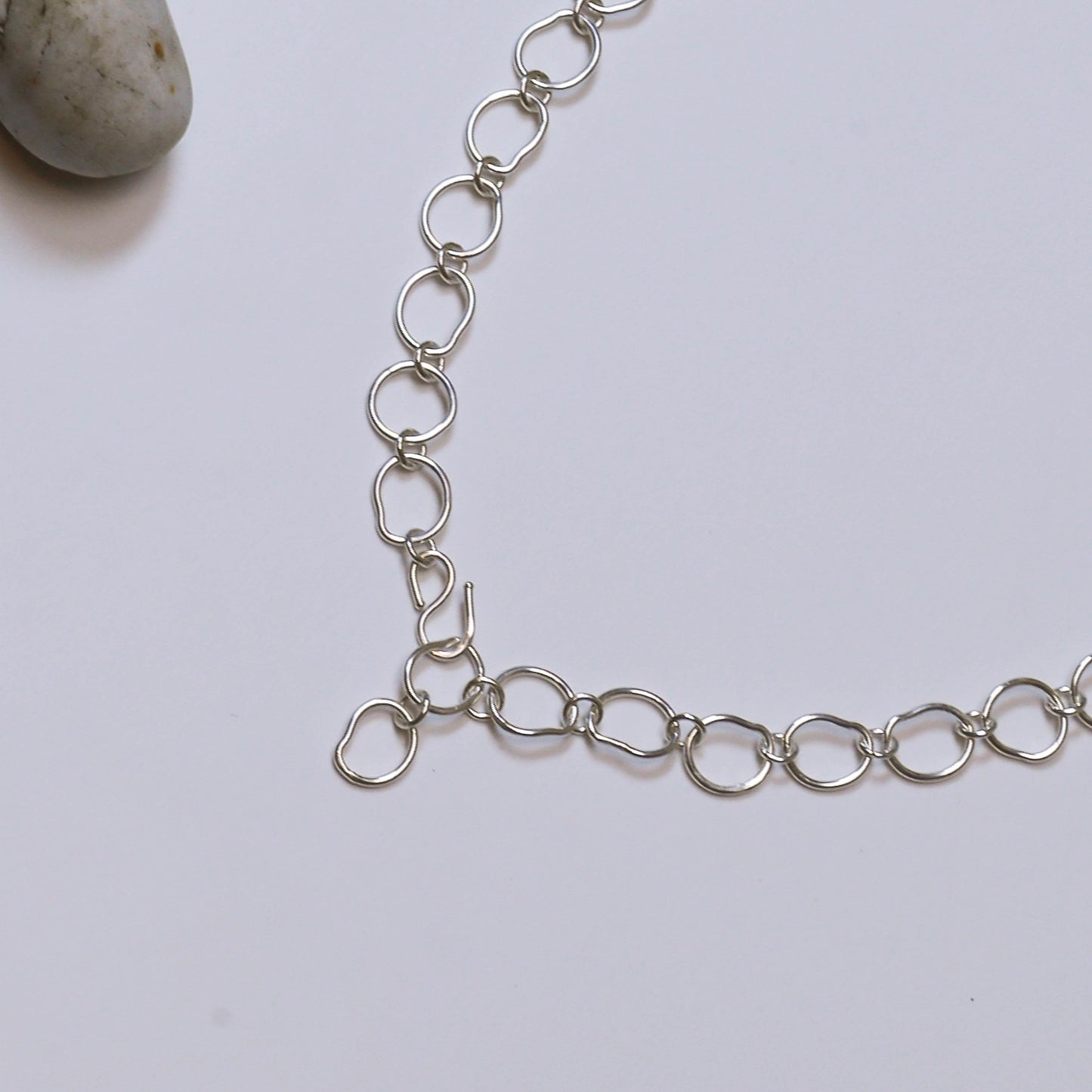 CONTOUR -  No 1 Sterling Silver Handcrafted Chain Necklace