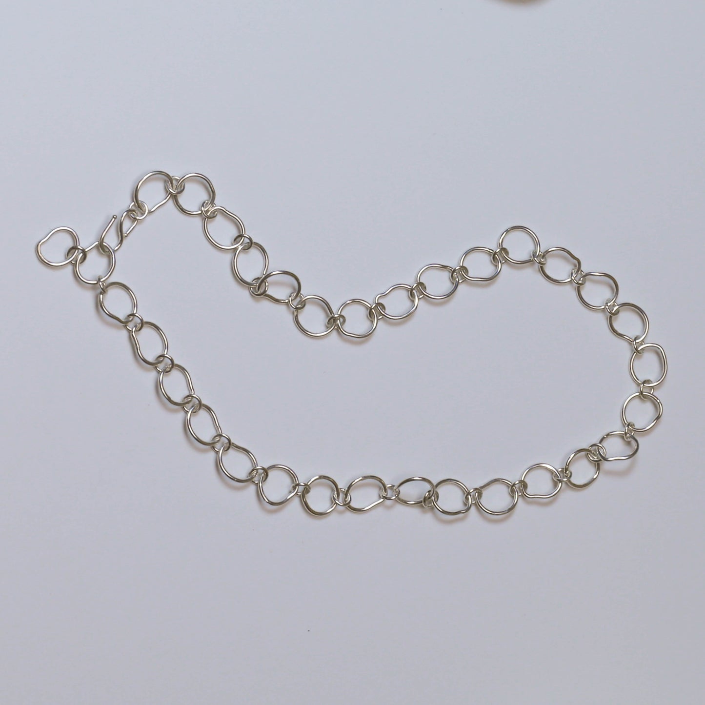 CONTOUR -  No 1 Sterling Silver Handcrafted Chain Necklace